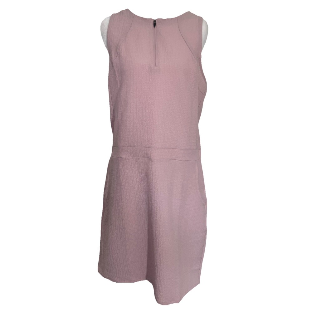 Spyder Womens Mauve Pink Lightweight 1/4 Zip Sleeveless Pocket Dress Size M NWT